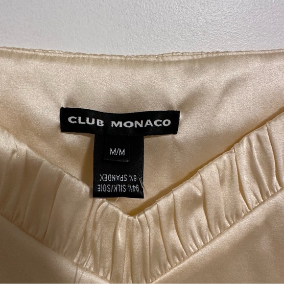 Club Monaco 2000s Dainty Cropped Top - Picture 3 of 3
